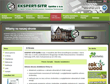 Tablet Screenshot of ekspert-sitr.pl